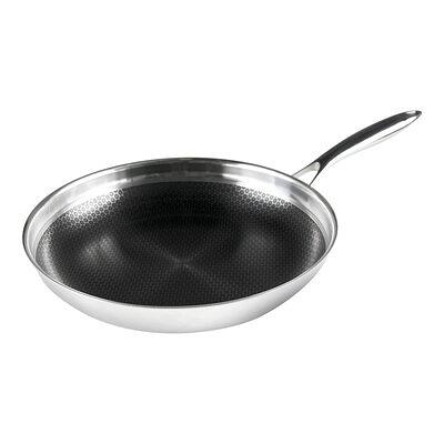 Anolon X Hybrid 10 Nonstick Induction Fry Wok With Lid Super Dark