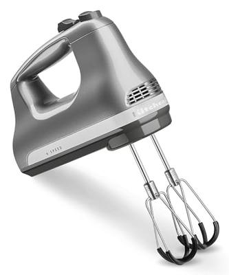 KitchenAid 7-Speed Empire Red Hand Mixer with Beater and Whisk Attachments  KHM7210ER - The Home Depot