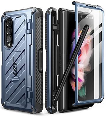 SUPCASE Unicorn Beetle Pro Series Case for Samsung Galaxy Z Flip 5 5G (2023), [Hinge Protection] Dual Layer Rugged Protective Case with Holster 