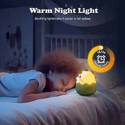 Kids Night Lights For Kids Room, Cute Baby Night Light, Toddler Night Lights,  Rechargeable Night Light For Girls, Kawaii Silicone Cloud Night Light, S
