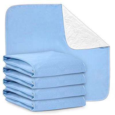 4 Pack Bed Pads for Incontinence Washable 28 x 36,Waterproof Bed  Pads,Adult Washable Incontinence Bed Pads for Adults,Dog,Kids