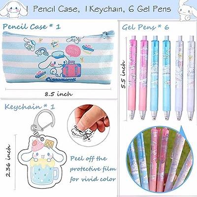 Cinnamoroll School Supplies, Cartoon Office Gift Set, Pencil Case  Rollerball Pens Keychain Lanyard with ID Card Holder Bookmarks Botton Pins  Ruler Stickers Sticky Note Book for Girls Kids Teens - Yahoo Shopping