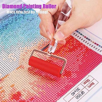 Sonsage Metal Tips Diamond Art Painting Resin Pen Pink 5D