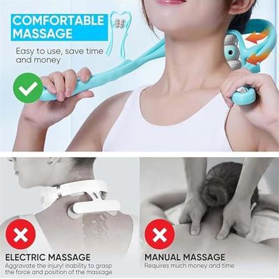✓Neckbud Massage Roller Neck Massager Trigger Point Massage