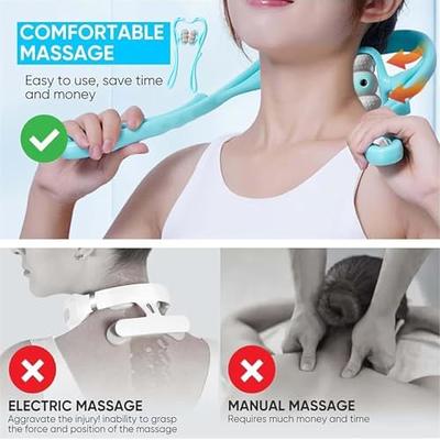 Beatoll Neck Massager, Beatoll Neck Roller, Neckbud Massage Roller, Relax  Your Neck - Neckbud Massage Roller, Self Neck and Shoulder Massager Roller  Tool for Pain Relief Deep Tissue (Blue) - Yahoo Shopping