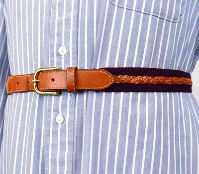 Full Grain Leather Belt Blue Leather Belt Men Groomsmen 