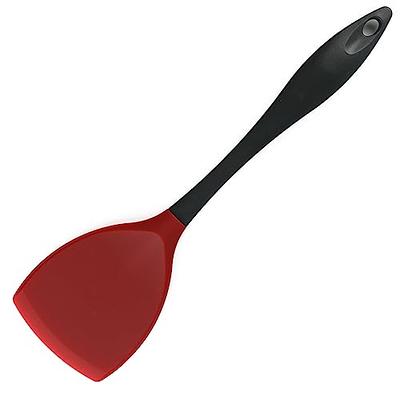 NEW! KITCHENAID RED NYLON AND SILICONE 6 PIECE SPATULA AND SPOON