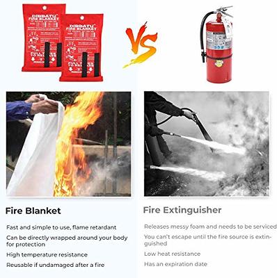 DIBBATU Fire Blanket for Home and Kitchen, Fire Blankets Emergency for  Home, Emergency Fire Retardant Blankets for House, Fireproof Blanket  Welding Blanket for Kitchen,Fireplace, Grill, BBQ… - Yahoo Shopping