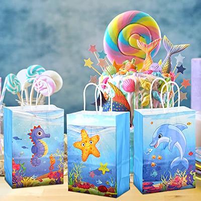 Outus 24 Pcs Sea Party Favors Bags Animal Sea Ocean Party Favor