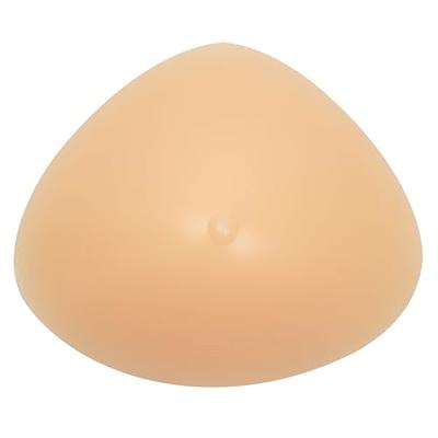 500g Pear Cut Silicone Breast Forms Enhancer Fake Boobs + Black Wear Bra