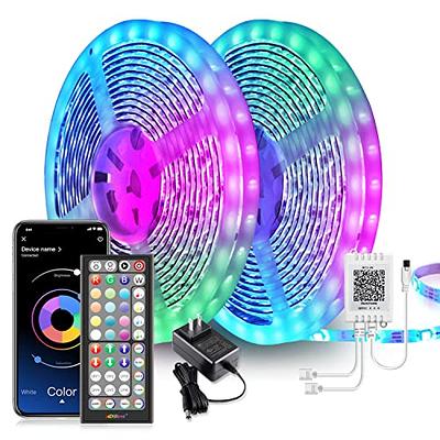 BRIMETI RGB Ruban LED Néon, 2M Bande LED IP65 étanche 220V Tube