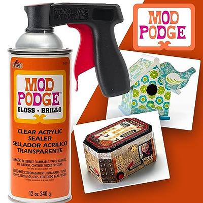 Mod Podge Spray Acrylic Sealer Glossy 2-Pack, Clear Coating Matte Paint Sealer  Spray, Spray Can Sprayer Handle - Yahoo Shopping