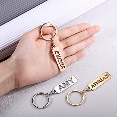 Keyring Customized Key Chains, Key Chain Personal Name