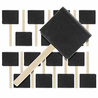 Wooden Bristle Stencil Brushes Set Wooden Handle Stencil - Temu