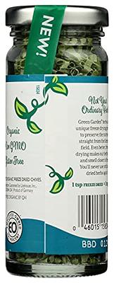 Freeze Dried Chopped Green Onions 2 Ounces, All Natural Non GMO Gluten Free  Dry Green Onions 