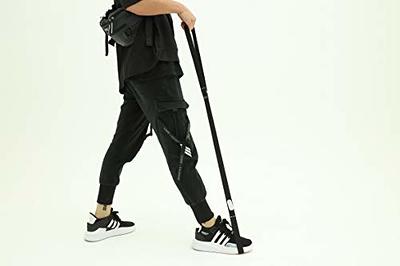 Fanwer 35 Inch Leg Lifter Strap- Padded Handgrips & Soft Foot Pad, Knee  Surgery Recovery Aids, Rigid Foot Loop & Hand Grip, Mobility Aids for  Disabled and Elderly : : Automotive