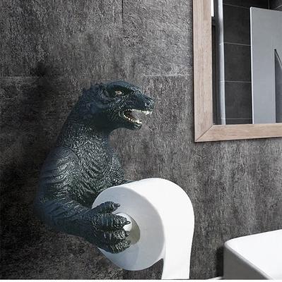 Design Toscano Flush Gargoyle Toilet Tissue Holder