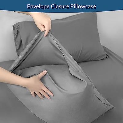 Extra Deep Pocket Air Mattress White Sheets Twin Size - 3Pcs Side Storage  Pocket Fitted Sheet 