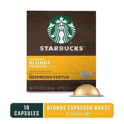 Starbucks by Nespresso Vertuo, Starbucks Blonde Espresso Roast