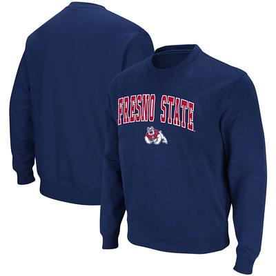 Men's Colosseum Navy Spelman College Jaguars Tie-Dye Pullover Hoodie