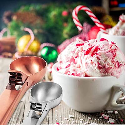 Ice Cream Scoop, 3Pcs Cookie Scoop Set, Stainless Steel Cookie Scoops for  Baking Set of 3, Cookie Scooper for Baking, Ice Cream Scooper with Trigger