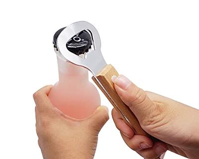 Multifunctional Retractable Bottle Opener Stainless Steel Can Opener}