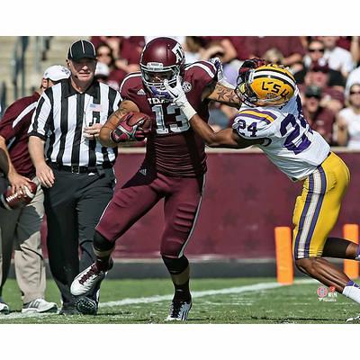 Joe Burrow LSU Tigers Unsigned White Jersey Marks Advancing to National Championship on Bracket Photograph