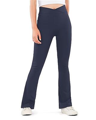 Aoliks Bootcut Yoga Pants with Pockets for Women - Flare Leggings