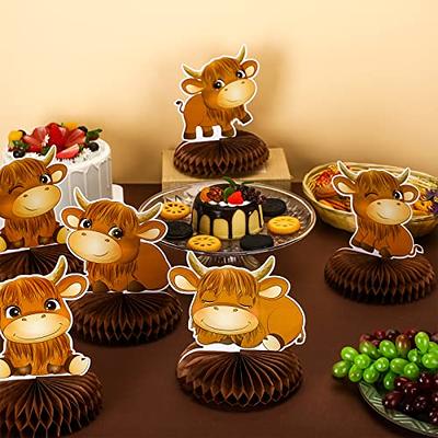 Highland Cow Cake Topper, Highland Cow Baby Shower, Baby Shower