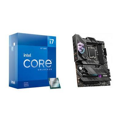 Intel Core i7-12700KF 3.6 GHz 12-Core LGA 1700 Processor & MSI MPG