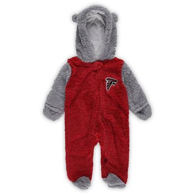 Newborn & Infant Scarlet/Heathered Gray San Francisco 49ers Born To Win  Two-Pack Long Sleeve Bodysuit Set