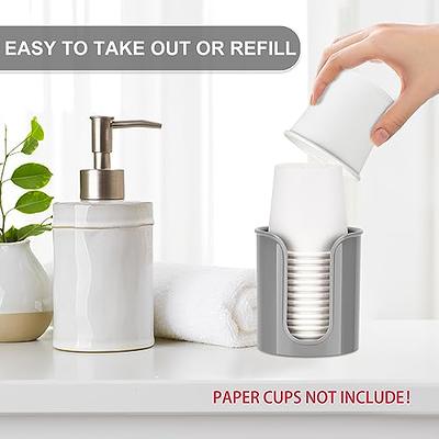 Dixie Cup Dispenser Cup Holder Disposable Cup Dispenser Paper Cup Holder Bathroom  Cup in  Green 