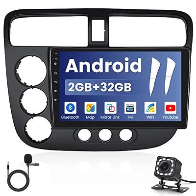  Hikity 9 Android 11 Car Stereo for Toyota RAV4 2001 2002 2003  2004 2005 2006 Wireless Carplay Android Auto GPS Navigation Stereo WiFi RDS  Bluetoot Radio with 2GB Ram 32GB ROM : Electronics