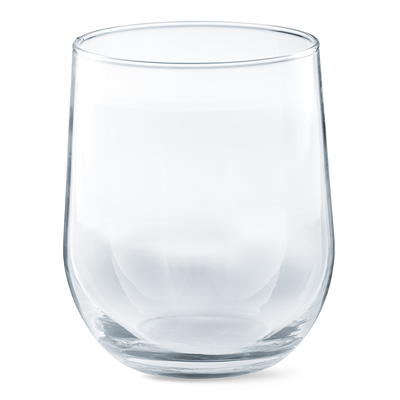 ColoVie 15 oz Stemless Wine Glasses Set of 6, Large Colored Wine