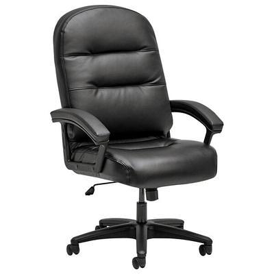 HON Pillow Soft Ergonomic Fabric High Back Executive Office Chair Black -  Office Depot