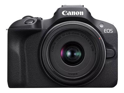  Canon EOS Rebel T100 DSLR Camera with EF-S 18-55mm f/3.5-5.6  III Lens, 18MP APS-C CMOS Sensor, Built-in Wi-Fi, Optical Viewfinder,  Impressive Images & Full HD Videos, Includes 32GB SD Card 