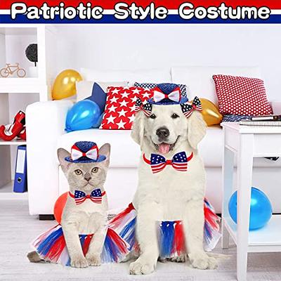 Dog Halloween Costumes Girl Dog Halloween Dress Stretchy Funny Dog Costumes  Puppy Clothes with Bowtie Dog Outfit for Small Dogs Cats Puppy(L)