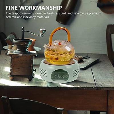 Tea Warmer Warm Tea Stove Boil Fruit Flower Tea Candle Teapot