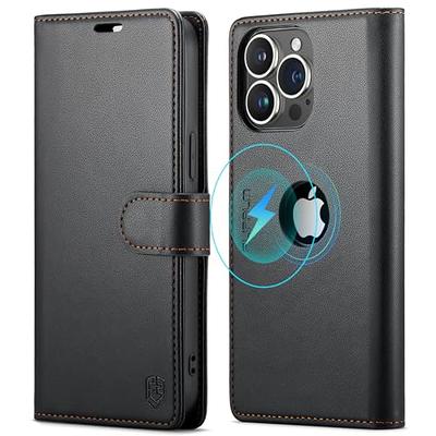 iPhone 14 Pro Wallet Credit Card Holder Flip Leather Magnetic