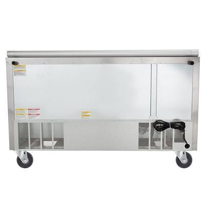 Refrigerated Condiment Prep Station, 40-Inch, 7.8Qt Sandwich Prep