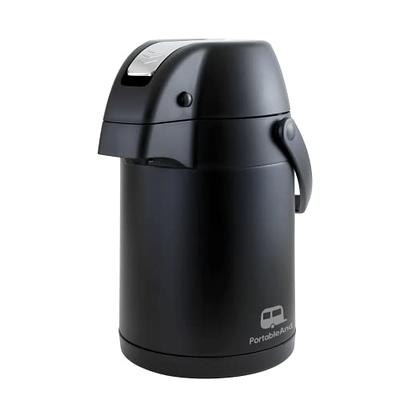 Airpot Coffee Dispenser With Pump, Stainless Steel Thermal Coffee Dispenser