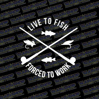 Eat Sleep Fish Die Cut Vinyl Decal for Car, Truck, Laptop, Window's CLICK  to EXPLORE More Colors and Size Options and Free Shipping 