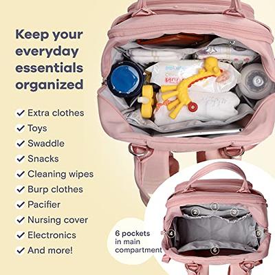HAMUR Baby Bag Organizer, Portable Stroller Mini Diaper Pouches Travel  Gear, Foldable Newborn Baby Essentials must haves items for Boys & Girls