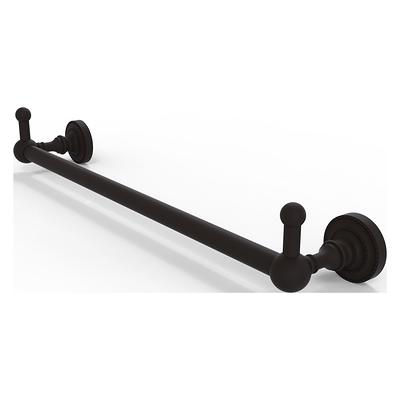 Oil Rubbed Bronze Bathroom Towel Rack Brass Wall Mount Modern Single Towel  Bar