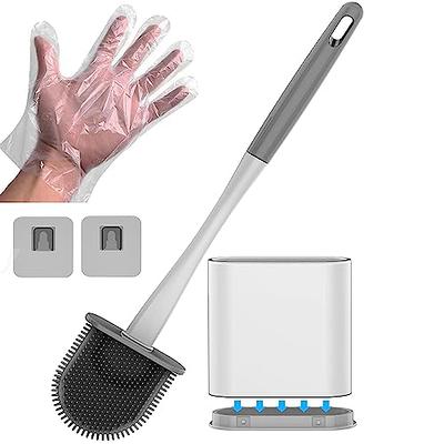 SetSail Toilet Brush, Toilet Bowl Brush and Holder Compact Size Toilet  Brushes for Bathroom with 304 Stainless Steel Handle Toilet Cleaner Brush  with