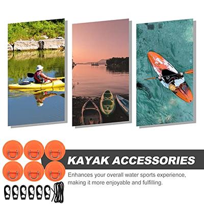 Toddmomy 1 Canoe Accessories Inflatable Boat Accessories Water Exercise  Equipment Kayak D-Ring Pads Kayak D-Ring Kit Paddle Board Boat Rigging Kit  Kayak Repair Kit Deck Attachment - Yahoo Shopping