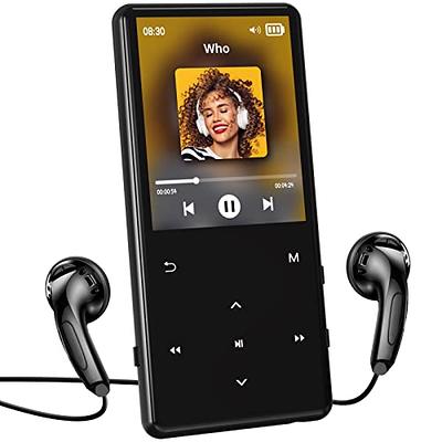 2.0'' Metal MP4 Music Player HiFi Bluetooth 5.0 Built-in Speaker With –  Basement Shop