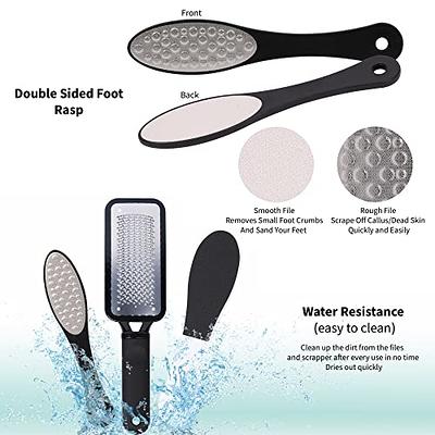 Pedicure Foot Rasp Foot File Callus Remover Dead Skin & Double-Sided Foot  Scrubber Foot Files Kit