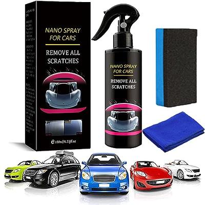  3 in 1 High Protection Quick Car Coating Spray, Teeporus Car  Shine, 3 in 1 High Protection Car Spray, Car Scratch Repair Nano Spray,  Auto Paint Scratch Remover with Sponge(1Pcs) : Automotive