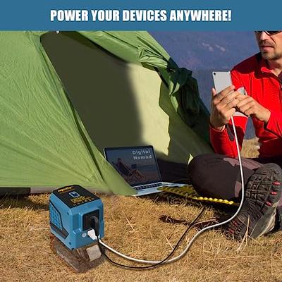 150W Output Power Inverter Portable Power Station / Makita 18V Battery /  Charger